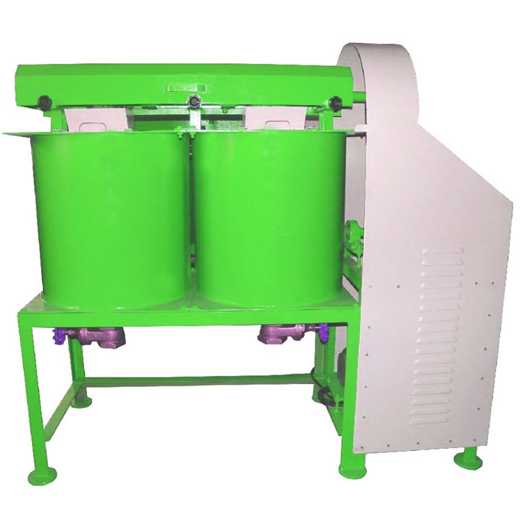 Agitador de cemento de caucho (doble capa) Máquina para fabricar cemento de caucho Agitador de pegamento Barriles dobles